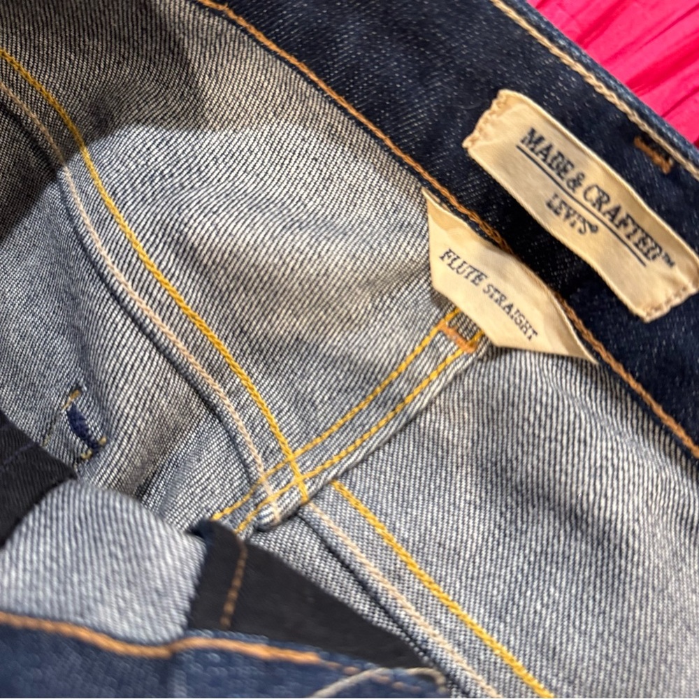 Levi’s Made‎ & Crafted Flute Straight Jeans size 26 - Picture 9 of 12